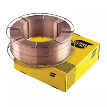 Сварочная проволока Esab OK Autrod 12.51, омедненная, 1,0 мм, 18 кг
