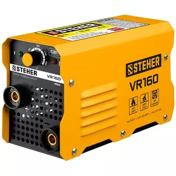 Сварочный аппарат инверторный ММА Steher VR-160, 160 А, макс. электрод 3.2 мм