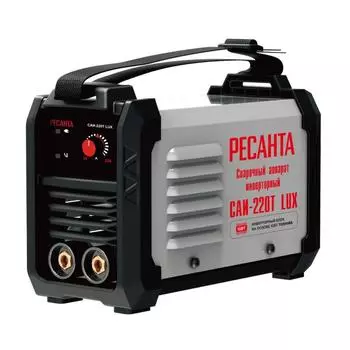Сварочный инвертор Ресанта САИ-220Т Lux, ток 220А, напряжение 220В