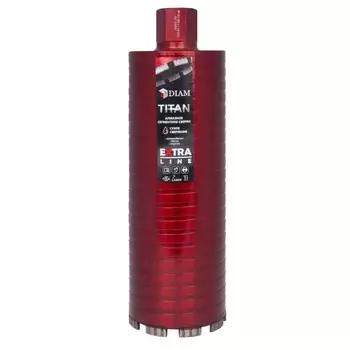 Сверло алмазное сегментное Diam Extra Line Titan 112x300х5x1,1/4UNC 313027 (сухой рез, арм. бетон)