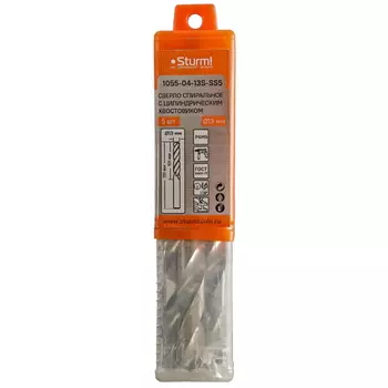 Сверло по металлу Sturm 1055-04-13S-SS5