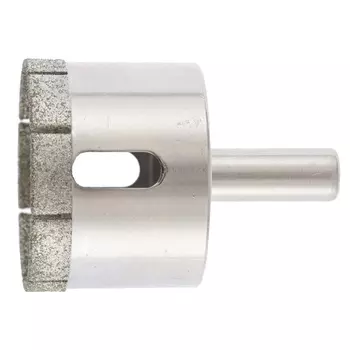 Сверло по стеклу и керамической плитке Сибртех 726407, 40 х 55 мм, цилиндр. хвостовик