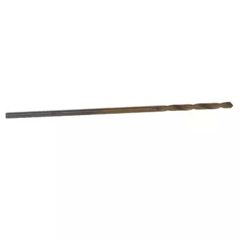 Сверло спиральное по металлу Thorvik TDB010NTB 052422, HSS TiN в блистере, d1.0 мм, 2 шт.