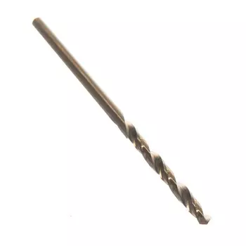 Сверло спиральное по металлу Thorvik TDB025K5 052453, HSS Co в ПВХ упаковке, d2.5 мм, 2 шт.