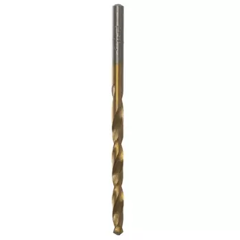 Сверло спиральное по металлу Thorvik TDB040NTB 052429, HSS TiN в блистере, d4.0 мм