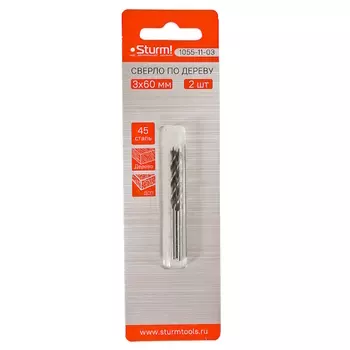 Сверло спиральное Sturm 1055-11-03