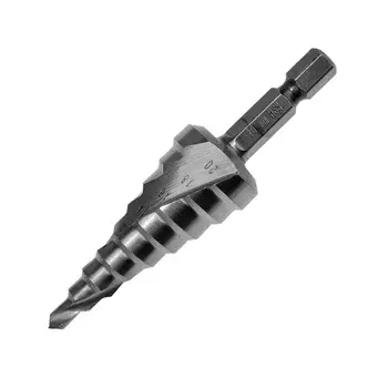 Сверло ступенчатое Makita D-40157 HSS 4-20x75, 1/4" (с косой канавкой)