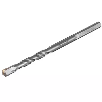 Сверло Зубр "СУПЕР-6" 2916-100-06, по бетону ударное, шестигранный хвостовик, 6x100мм