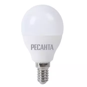 Светодиодная лампа Ресанта LL-R-G45-7W-230-3K-E14
