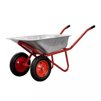 Тачка строительная Eco WB201-2, (90л, 200кг, 2 пневмоколеса 3.25-8)