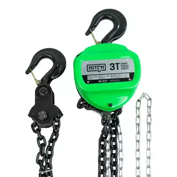 Таль ручная цепная Hitch CH100, 3 т, высота подъема 3м