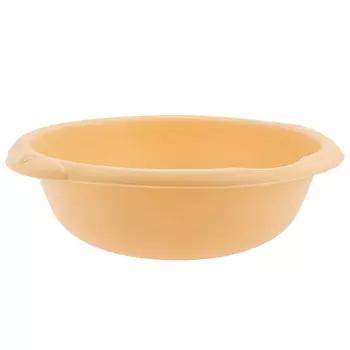Таз Palisad Home 929835, пластмассовый круглый 18 л, бежевый