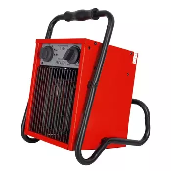 Тепловая электрическая пушка Ресанта ТЭП-3000 (мощность 3 кв, площадь обогрева 25 м, вес 5.7 кг)