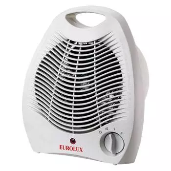 Маленький настольный тепловентилятор Eurolux ТВС-EU-1 (мощность 1800 вт, спиральный нагревательный элемент)