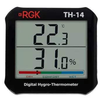 Термогигрометр Rgk TH-14, 778602, с поверкой