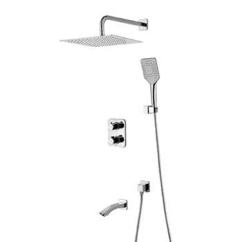 Термостат для ванны и душа Lemark Yeti LM7842C, встраиваемый