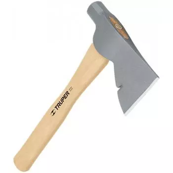 Топор домашний Truper 14952 с рукояткой из орехового дерева, кованная сталь 1045