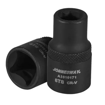 Торцевая головка Jonnesway AI010171 049565, 1/2"DR, 8 TS для болтов балансирных валов двигателей NISSAN/INFINITY