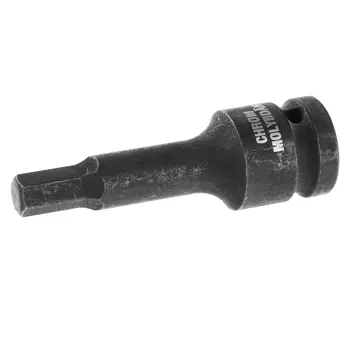 Торцовая головка Kraftool "INDUSTRIE QUALITAT" 27950-09, ударная (1/2"), HEX, Cr-Mo, фосфатированная, H9