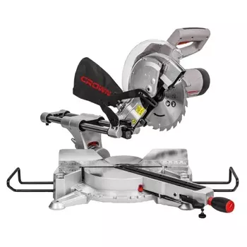 Торцовочная пила Crown CT15233PS 1800 Вт, 255 мм