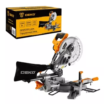 Торцовочная пила Deko DKMS255 Laser 084-1029, 2300 Вт