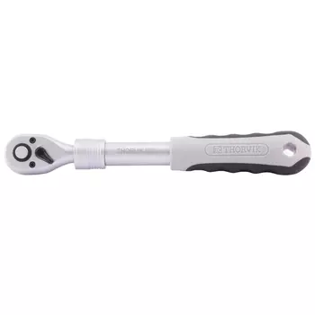 Трещоточная рукоятка Thorvik S3R572 054215, телескопическая 1/2"DR, 72 зубца