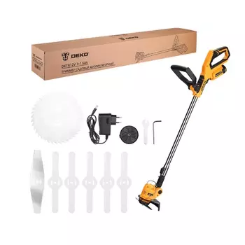 Триммер садовый аккумуляторный Deko DKTR12V 063-4232-3, 1х1.5Ач