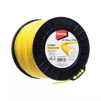 Триммерная леска Makita E-02864, круглая, усиленная, 3 мм х 279 м