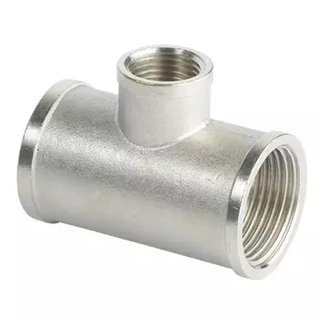 Тройник латунный Altstream 3/4х1/2х3/4 003040201, переходной, внутренняя резьба