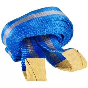 Трос буксировочный Зубр "ЭКСПЕРТ" 61216-10, 2 петли, сумка, 5м, 10т