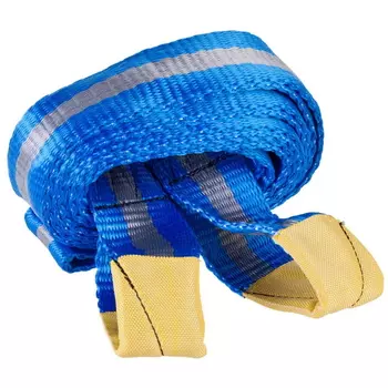 Трос буксировочный Зубр "Эксперт" 61216-7, 2 петли, сумка, 5м, 7т