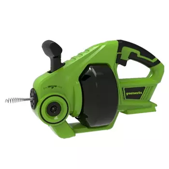 Трос сантехнический аккумуляторный Greenworks G24DA 3707307, 24V, без АКБ и ЗУ