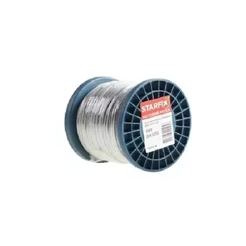 Трос стальной Starfix SMP-54490-100, в ПВХ, М10(8), DIN 3055 (бухта 100 м)