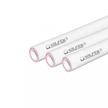 Труба полипропиленовая армированная Valfex SDR 7,4 PN20 25x3,5 мм, 4 м