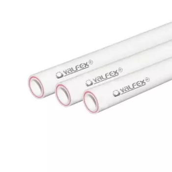Труба полипропиленовая армированная Valfex SDR 7,4 PN20 40x5,5 мм, 4 м