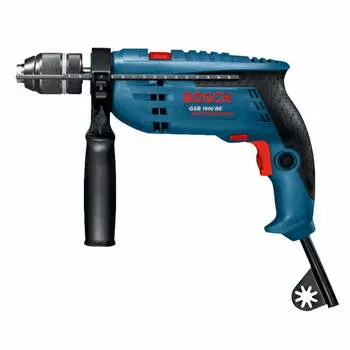 Ударная электрическая дрель Bosch GSB 1600RE 0.601.218.121 (быстрозажимной патрон, 701 Вт, реверс)
