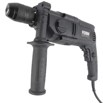 Ударная дрель Ferm Industrial PDM1061P_K, 1100Вт, 0 -3100 об/мин, БЗП, 13мм, кейс