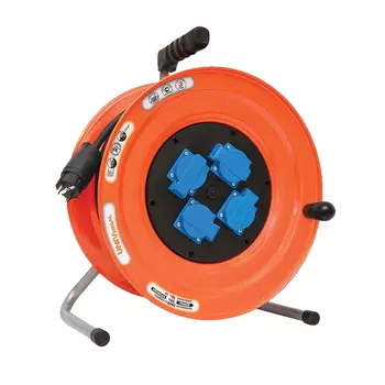Удлинитель на катушке UNIVersal ВЕМ-259 КГ 3х1.5 4х40м с заземлением 9632973