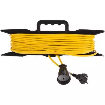 Удлинитель-шнур на рамке Союз 481S-5203, 2200 Вт, 1 гнездо, 30 м