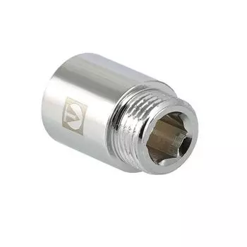 Удлинитель Valtec ВР 3/4" х 25мм (Хром) VTr.198.C.0525