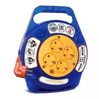 Удлинитель в закрытом корпусе UNIVersal (10 м) 1671