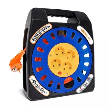 Удлинитель в закрытом корпусе UNIVersal У16-012 1673 (4х20 м, заземление, 3х1)