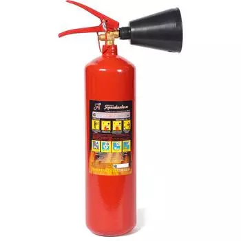 Углекислотный огнетушитель Ярпожинвест ОУ-2 (ОУ-3)