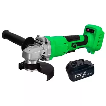 Углошлифовальная машина Zitrek AG 20 Pro (125мм, 20B, Li-Ion аккум. 4 Aч - 2 шт., ЗУ, кейс)