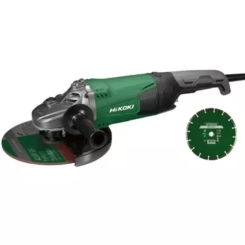 Угловая шлифмашина Hikoki G 23SW2 + алмазный диск G23SW2NUZ
