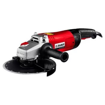 Угловая шлифовальная машина Зубр УШМ-230-2605 П (2600 Вт, d 230 мм)