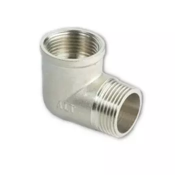 Угольник латунный Altstream 003030301, внутренняя/наружная резьба, 1/2"