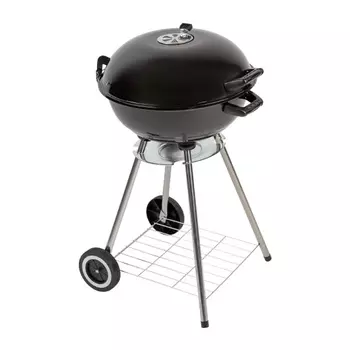 Угольный гриль для барбекю Green Glade AC18 компактный, с крышкой
