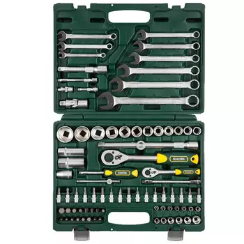 Универсальный набор инструмента Kraftool X-Drive 82, 82 предмета, (1/2"+1/4"), (27887-H82_z03)