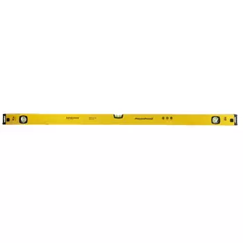 Уровень фрезерованный Hanskonner HK2015-02-1200, 1200 мм, 3 глазка (1 зеркальный), точность 0.5мм/м